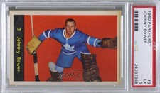 1960-61 Parkhurst Johnny Bower #3 PSA 5 HOF 0e2
