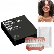 Silicone Dentures Full Mouth Reline Kit,Dentures Full Mouth,Multi-functional Fa