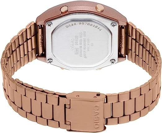 Reloj Casio B640WC-5AEF Digital Vintage Color Rose Gold - Imagen 2 de 4