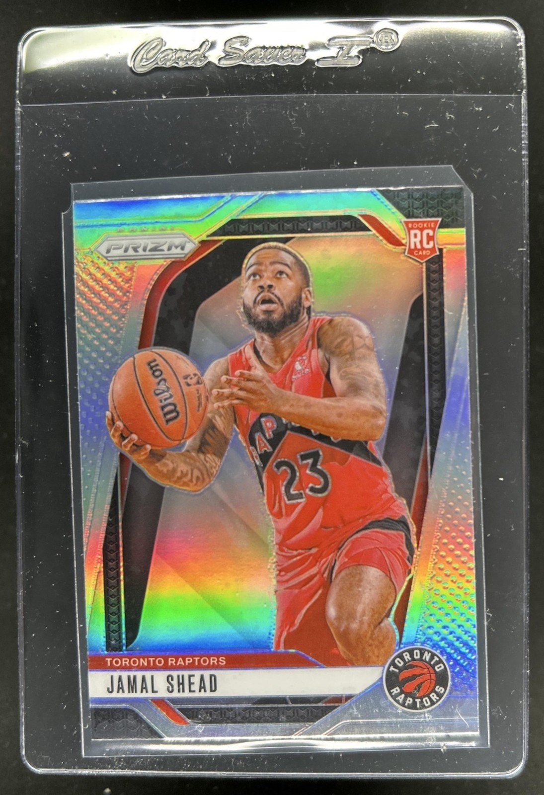 2024-25 Panini Prizm Jamal Shead RC Silver Rookie #241 Raptors