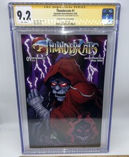Thundercats #1 CGC 9.2 SS - Sketch & Signed Jason Moore Gorilla Warfare Comics