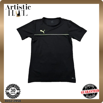 Puma Men's Black Training T-Shirt Size M Short Sleeve Crewneck