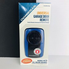 Chamberlain KLIK3U-BL Clicker Universal 2-Button Garage Door Opener Remote