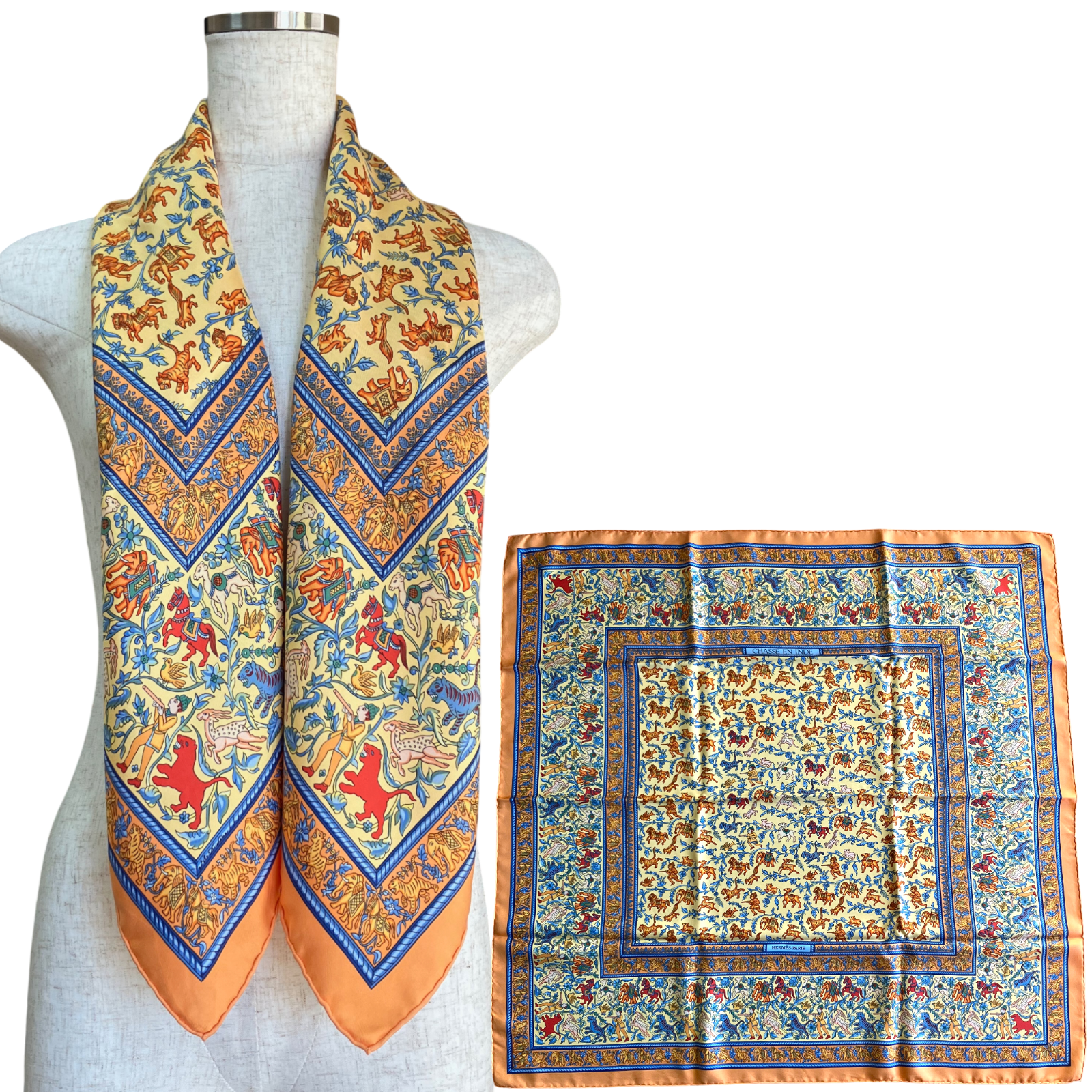 HERMES Carre 90 