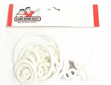 Gottlieb Bumper Pool Pinball Machine Replacement Repair Rubber Ring Kit White
