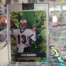 2026 Wild Card Splat Dan Marino Football Card SSP 2/6