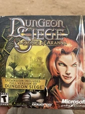 Dungeon Siege: Legends of Aranna Expansion Pack - PC - Video Game - 3 Disks Only