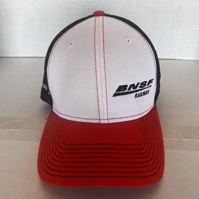 BNSF Railway Size M Embroidered Hat  500 Day Injury Free Ama/Lub Mechanical 