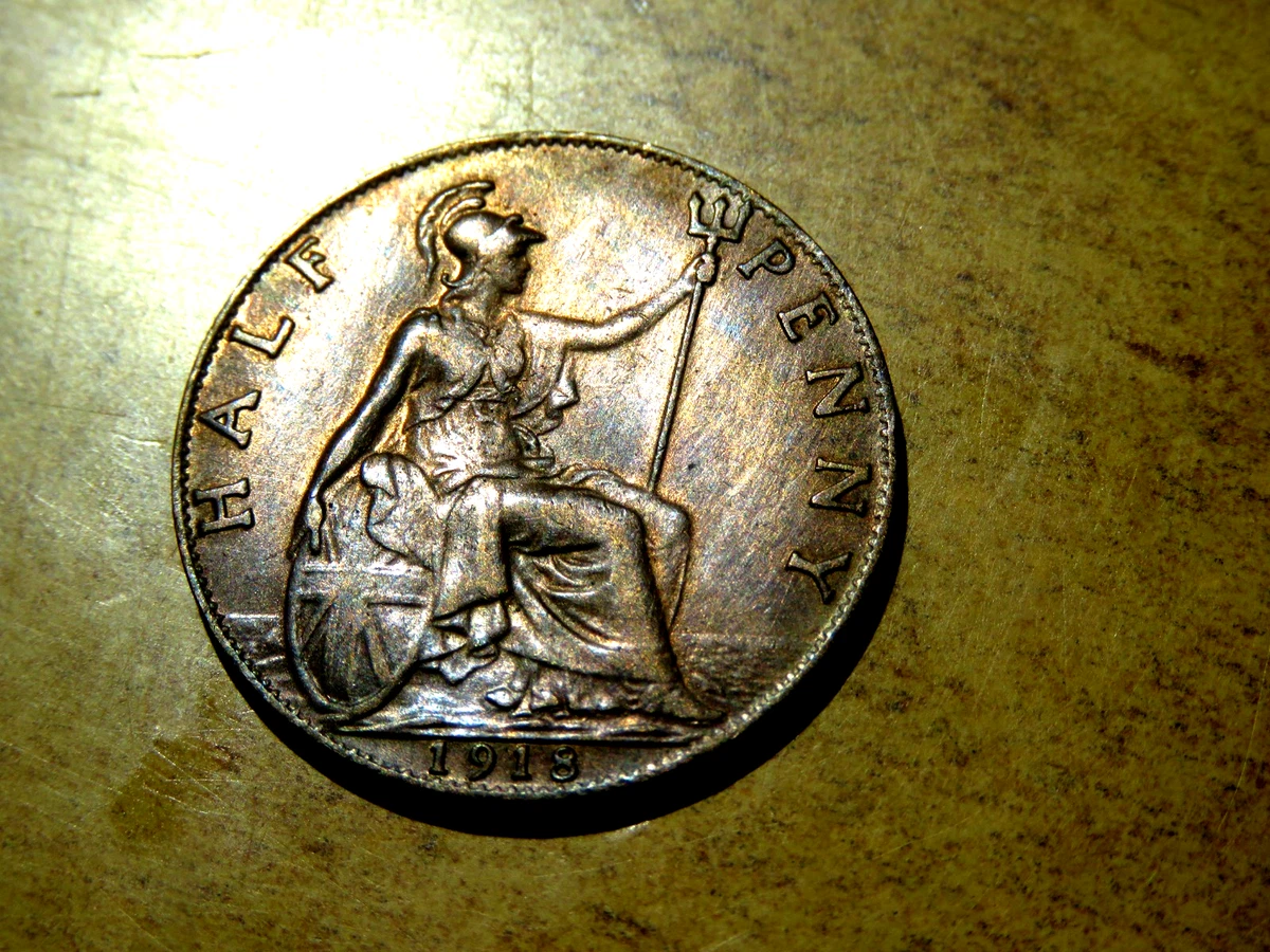 1918 Year UK Half Pennies for sale | eBay