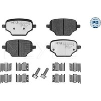Meyle 025 207 6417 PD Bremsbelagsatz FüR Citroen Peugeot Opel Toyota Berlingo