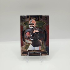 2025 Select Shedeur Sanders Concourse Level Base RC #54 Cleveland Browns