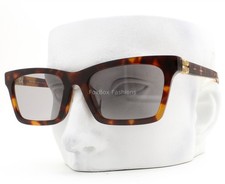 Miu Miu Sunglasses SMU A05F 21C-40O Mahogany Brown Havana Light Gray Lens w/case