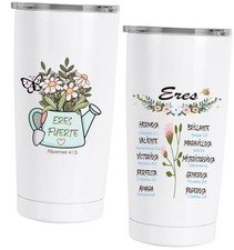 Spanish Christian Gifts: Inspirational Religious Tumbler for Religious Tumbler