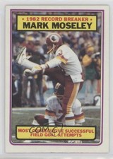 1983 Topps Record Breaker Mark Moseley #5 0l4h