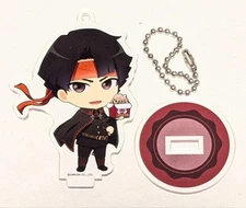 Ace Attorney Acrylic Stand Keychain Asougi Kazuma Unused Collectible