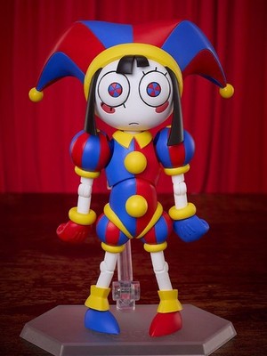 Figma Pomni The Amazing Digital Circus Game Action Figure with Expressions and A