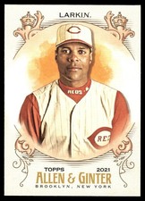 Barry Larkin 2021 Topps Allen & Ginter #78 Reds MLB READ FREE SHIP AutographDen