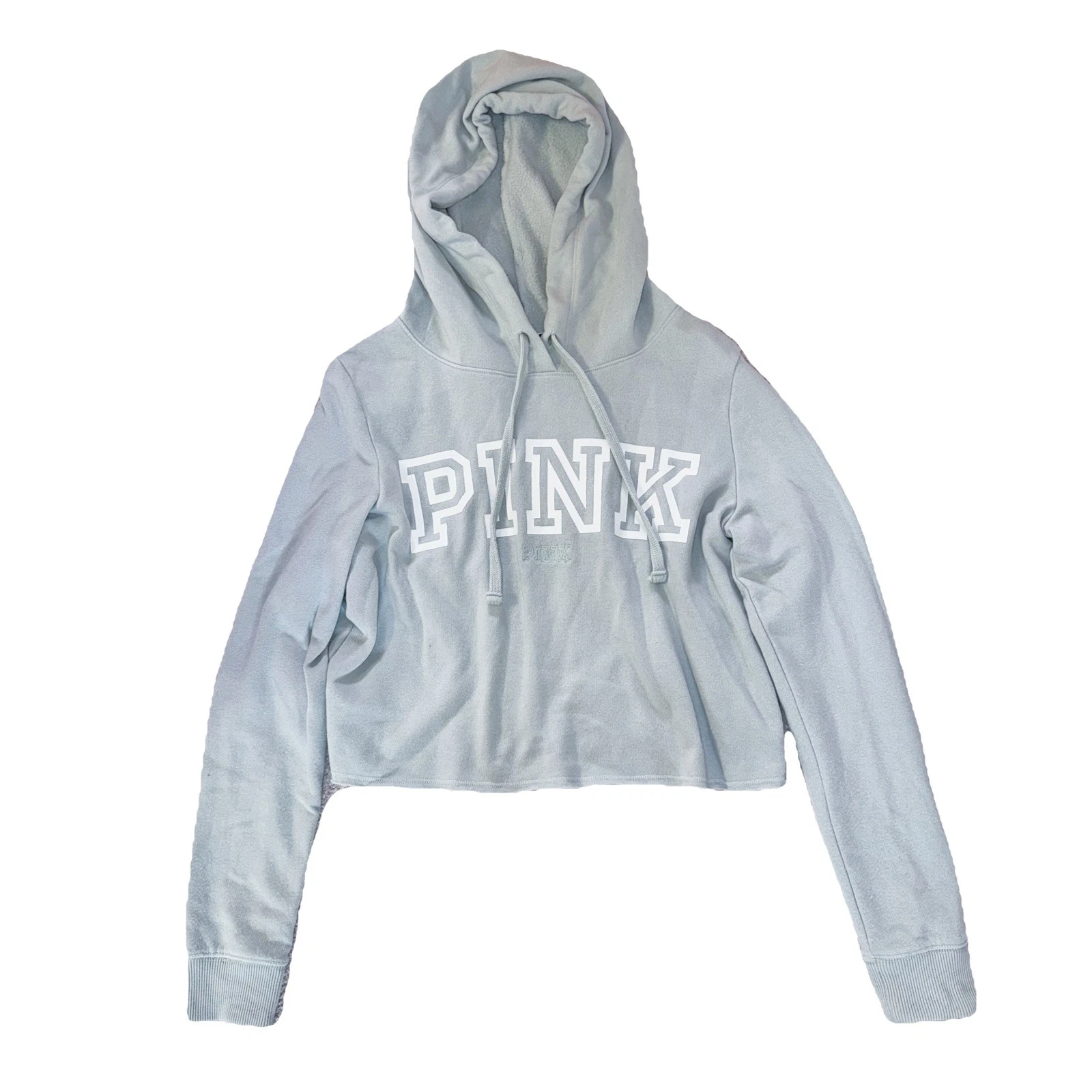 Victoria’s Secret Pink Blue Sweatshirt Size S L / VS Pink Blue Sweatshirt Size S