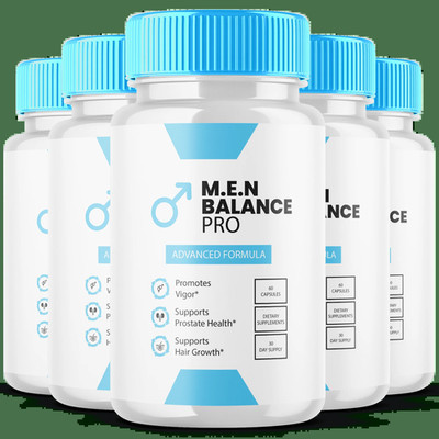 M.E.N Balance Pro Advanced Formula Pills All Natural Vitamin Supplement Men Bala