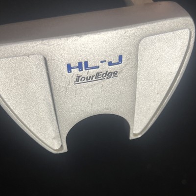 Tour Edge HL-J Mallet Putter Steel Shaft Silver Blue Black Youth Golf Club