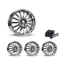 Set Of 4 18 Chrome Alloy Wheel Rims 5x114.3 Fits Ford Mustang Rtxln 5lug