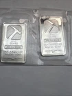 Lot Of 2Pan American Silver Corp. 5 Gr. Silver Bullion Fractional Bar .999 Fine