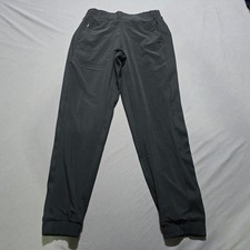 Athleta Brooklyn Lined Jogger Pants Black Womens Size 2 Athletic Comfort gym