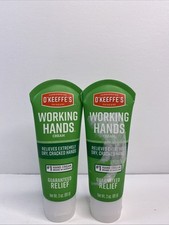 O'Keeffe's Working Hands Hand Cream for Extreme Dryness 3 Oz 2 Pk