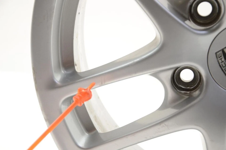 Front Wheel 17x6-1/2 5 Double Spoke Fits 08 PORSCHE CAYMAN Foto 3 de 4