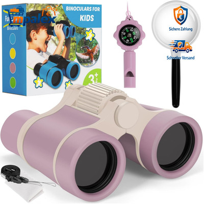 Kinderfernglas Set mit Kompass und Lupe 3-8 Jahre Outdoor Spielzeug