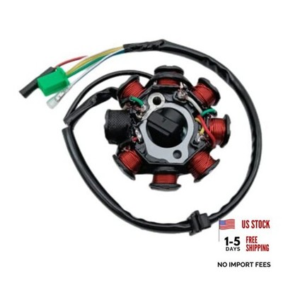 GY6 125cc 150cc 8 Coil Magneto Alternator Stator for 152QMI 157QMJ Chinese 