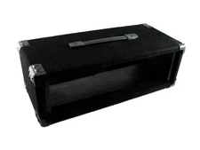 PROCRAFT 3U 9" Deep Rack Case in Black Carpet Wrap - Top Handle w/ Rack Screws