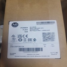 New In Box Sealed For AB 25B-D6P0N104 525 2.2...