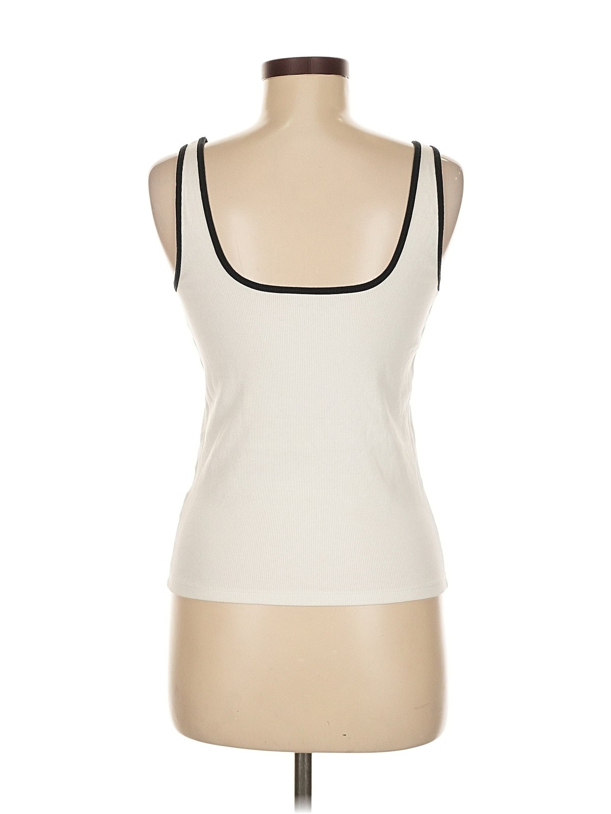 Essentials Women Ivory Tank Top M thumbnail 2