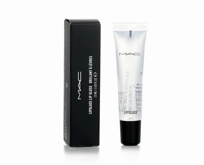MAC CLEAR LIPGLASS LIP GLOSS BRILLANT A LEVRES .5 fl oz BRAND NEW FREE SHIPPING