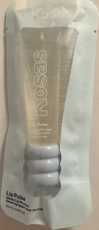Kosas Lip Pulse Gloss Lip Plumper Clear Vegan Gluten-Free 0.42 fl oz