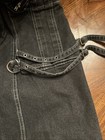 Romwe Women’s Black Wash Goth Emo Cargo Pants Size Large — photo 7