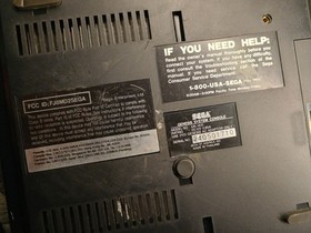 Sega MK-1631 Genesis 1 Console System 10 Games 2 Controllers All Cords Read