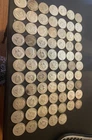 Mixed Lot 40% Silver Kennedy Half Dollar 75 coins - FREE SHIPPING