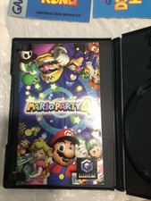 No game Nintendo GameCube Mario Party 4 Original Case, Cover Art, DVD Keep Case
