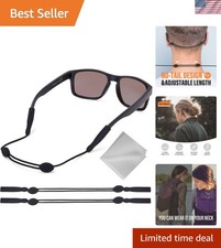 Eye Glasses Holder Strap - Adjustable Sunglasses Straps Cords for Men Women -...