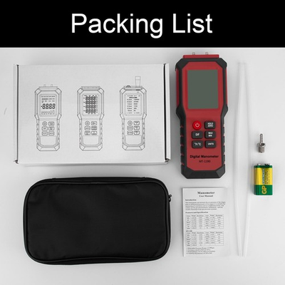 #ad Digital Manometer Air Gas Pressure Meter with Differential Gauge and Dual Por $45.99