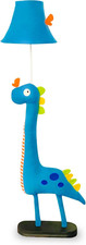 Blue Dinosaur Floor Lamp for Kids - 50" Modern Design with LED Bulb