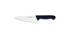 Giesser Messer KüChenmesser Kochmesser Profimesser Breit Scharf Schwarz 16 Cm