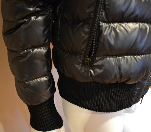 NWT ICEBERG Puffer Winter Jacket in Black Size M (40R-US or 50EU) made in Italy - Picture 4 of 18