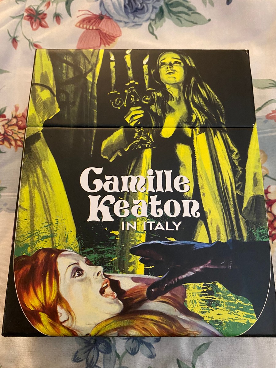 Camille Keaton In Italy Blu Ray Box Slipcover Only NO Discs 