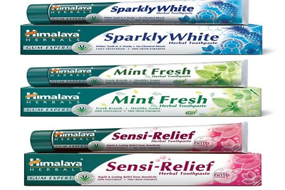 100ml. Himalaya Natural Herbal Toothpaste Sensi-Relief Mint Fresh Sparkly White 