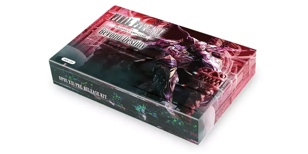 Final Fantasy TCG Beyond Destiny Prerelease Pack Kit FACTORY