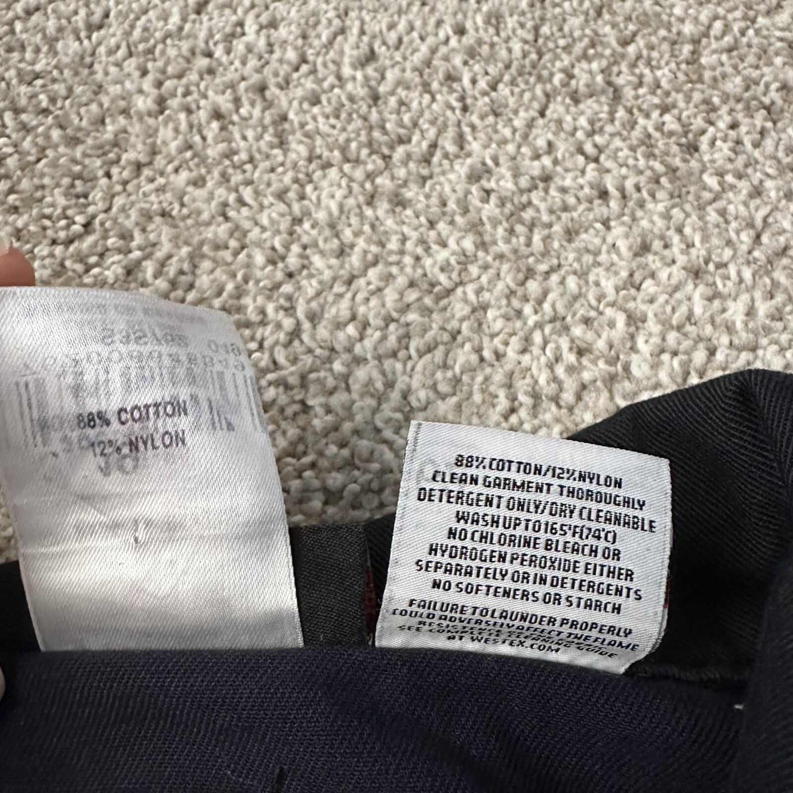 Workrite FR Flame Resistant Full Zip Jacket Navy … - image 3