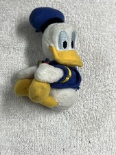 Disney Plush DONALD DUCK Mini Bean Bag Fridge Magnet 4" Figure
